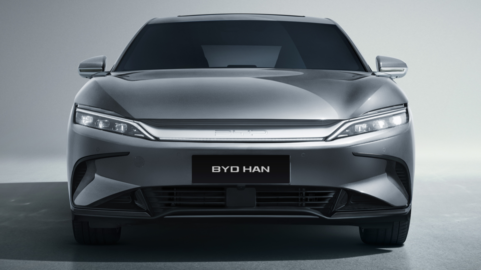 BYD HAN EV DRAGON FACE