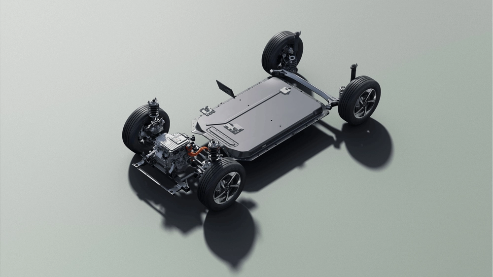 BYD YUAN UP Передовая платформа - BYD<br> e-platform 3.0